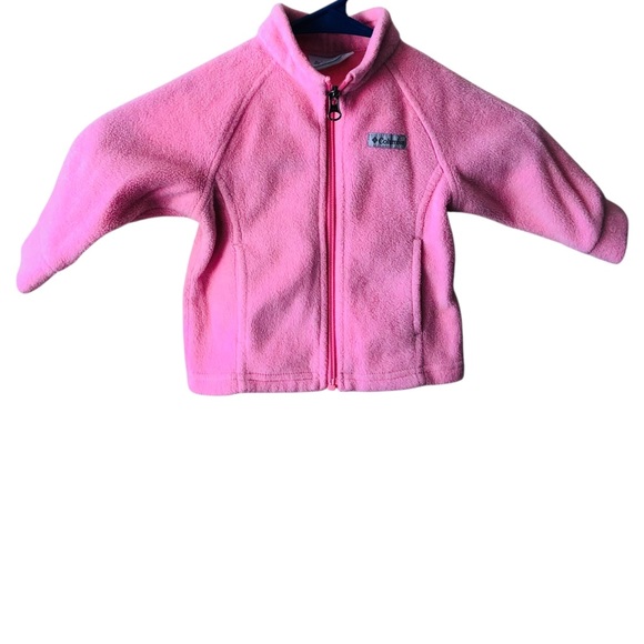 Columbia Other - Columbia baby size 6-12 months Pink Fleece full zip Jacket